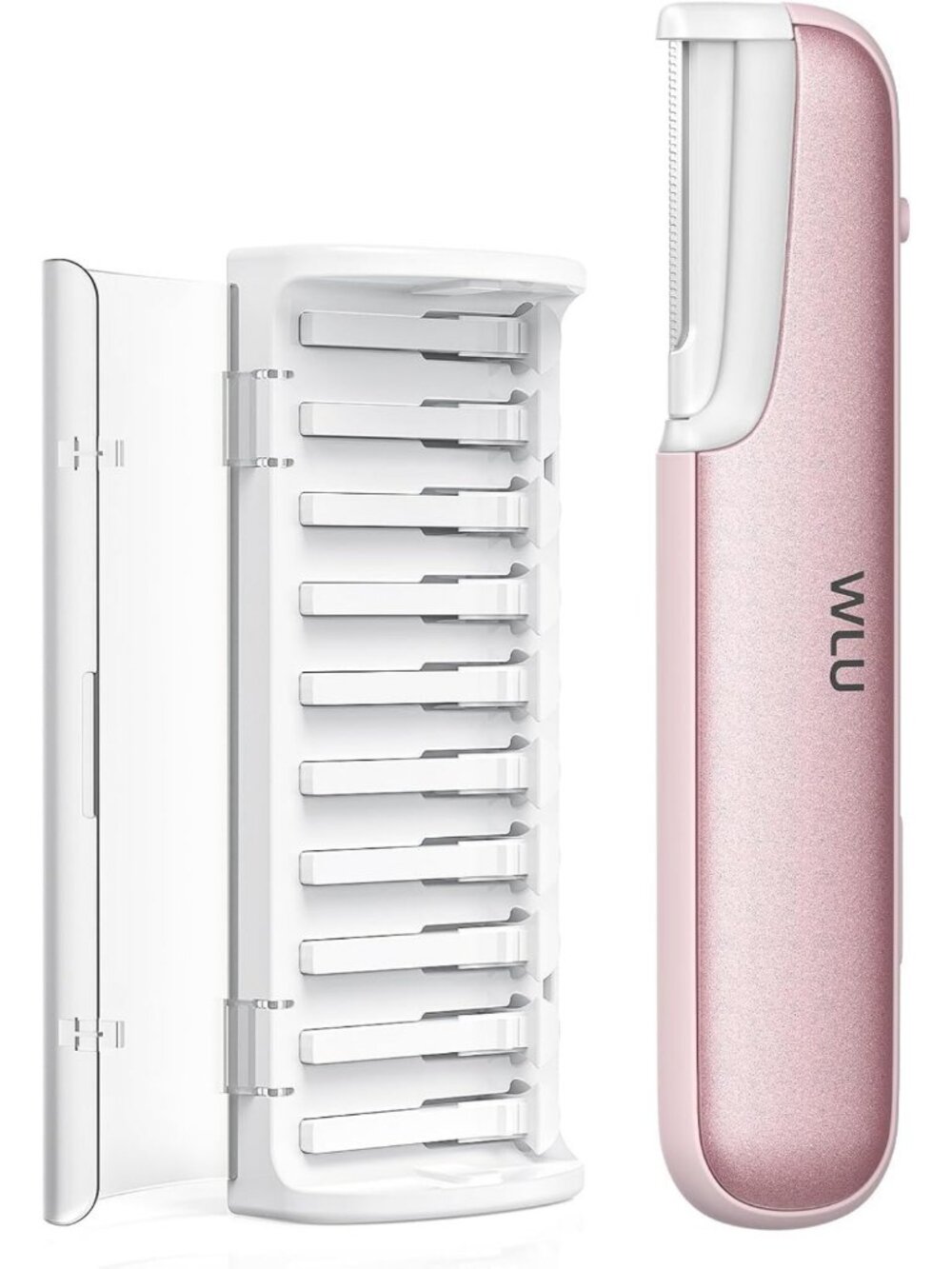 Pink Dermaplane Razor for Women - Facial Hair Removal Tool & Exfoliator